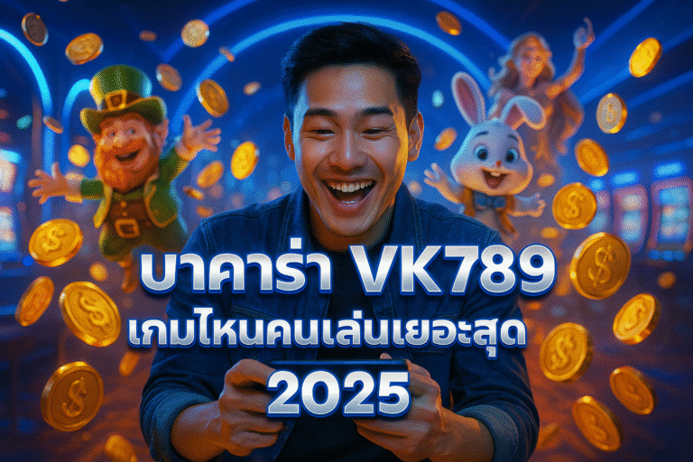 บาคาร่า VK789 เกมไหนคนเล่นเยอะสุด 2025