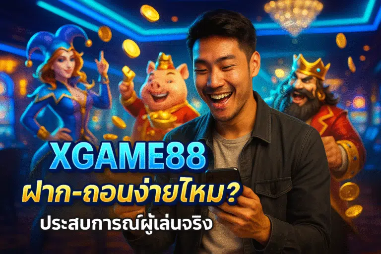 XGAME88 ฝาก-ถอนง่ายไหม? ประสบการณ์ผู้เล่นจริง