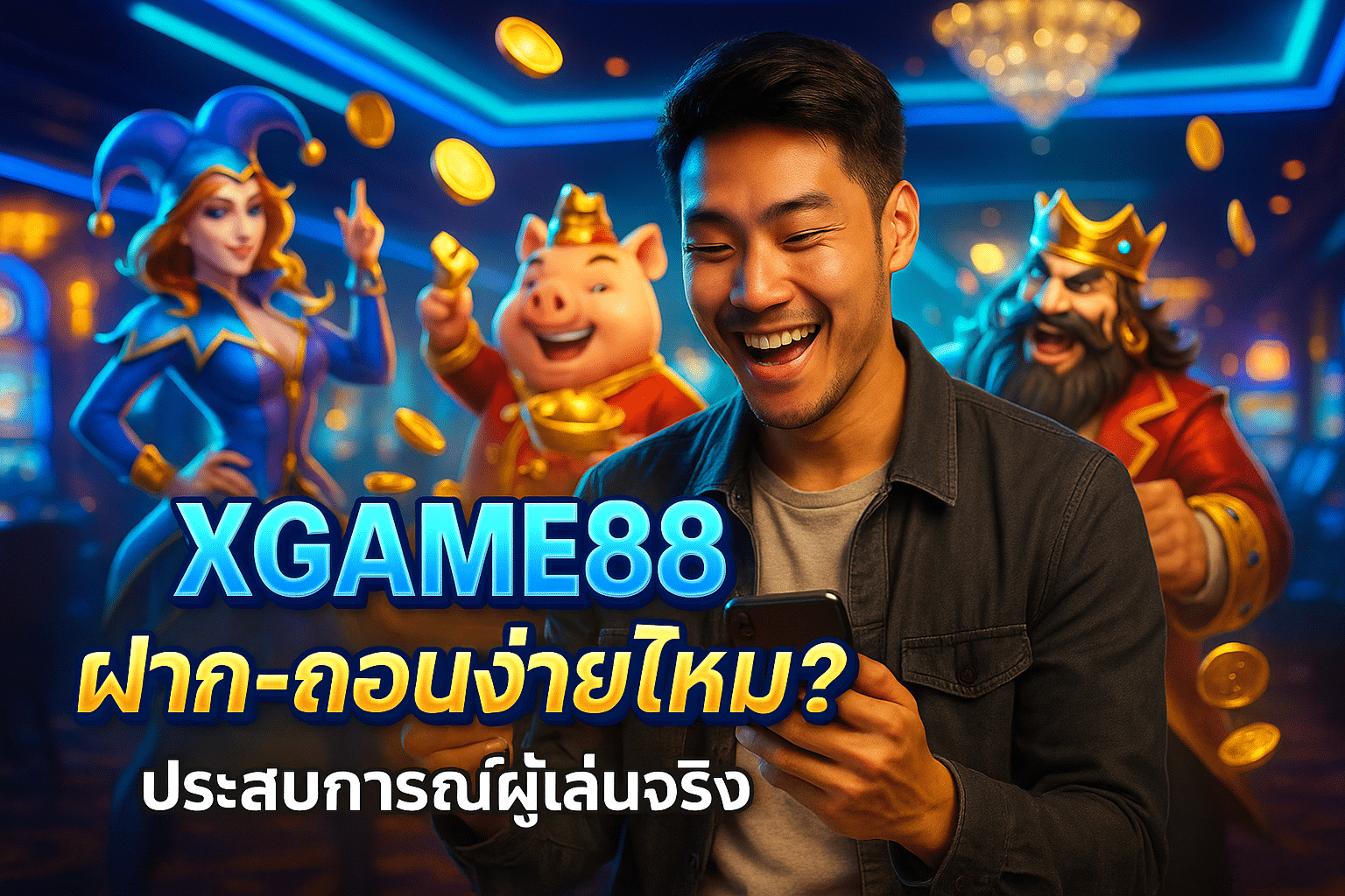 XGAME88 ฝาก-ถอนง่ายไหม? ประสบการณ์ผู้เล่นจริง