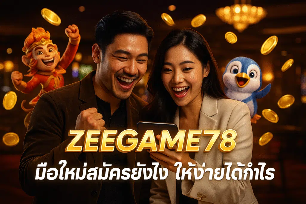 ZEEGAME78 มือใหม่สมัครยังไง ให้ง่ายได้กำไร