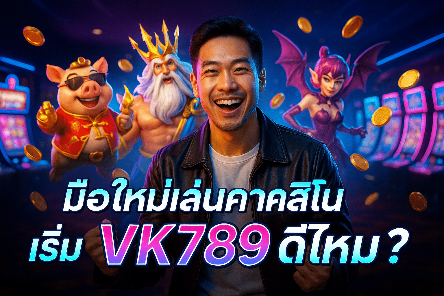 มือใหม่เล่นคาสิโน เริ่ม VK789 ดีไหม?